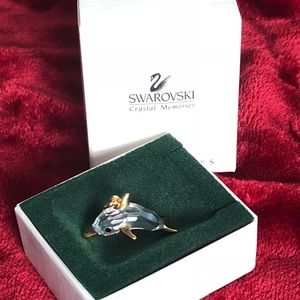 SWAROVSKI Crystal Memories Dolphin Necklace NEW